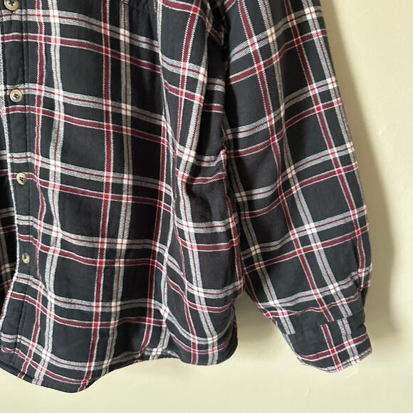 Wrangler Jacket Mens 2XL XXL Outdoor Coat Sherpa Lined Rancher Gorpcore Plaid - Picture 5 of 10